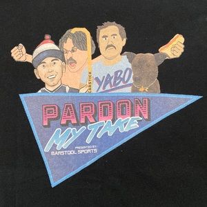 Men’s XL Barstool Sports Pardon My Take T-Shirt